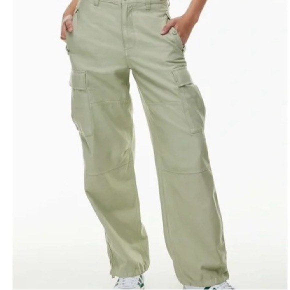 Wilfred‎ Free Sage Green Cargo Baggy Pants Size 10 - Picture 1 of 9